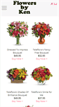 Mobile Screenshot of flowersbyken.com